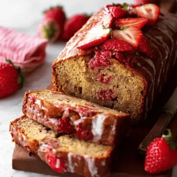 Strawberry Banana Bread