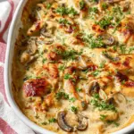 Creamy keto chicken casserole