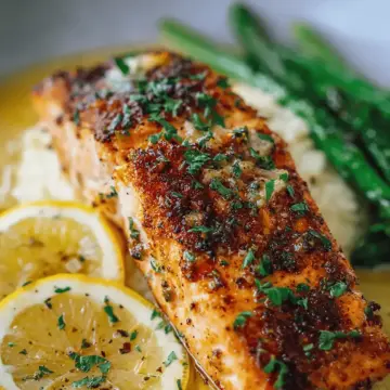 Baked Lemon Garlic Butter Salmon