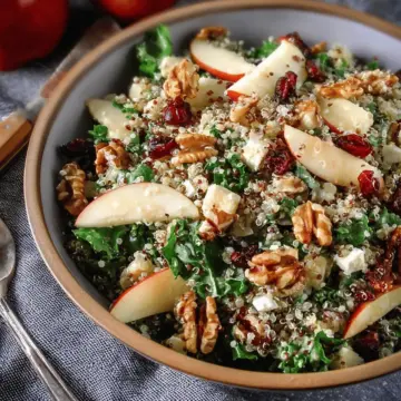 Apple Walnut Quinoa Salad