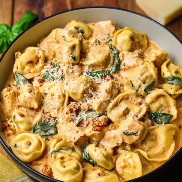 CrockPot Chicken Tortellini