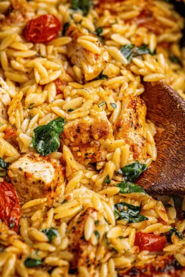 Cajun Chicken Orzo