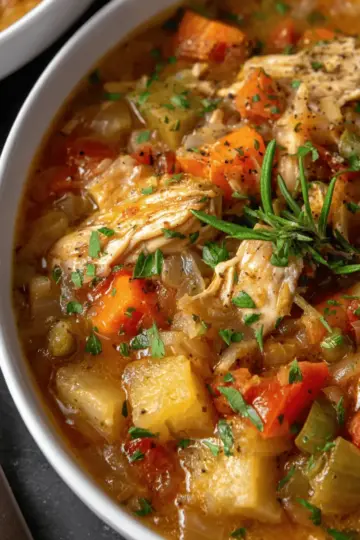 Slow Cooker Chicken Stew