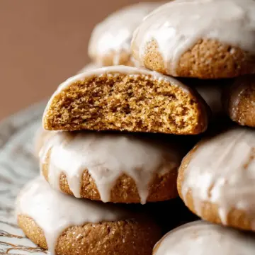 Best Ginger Cookies with Orange Clove Icing