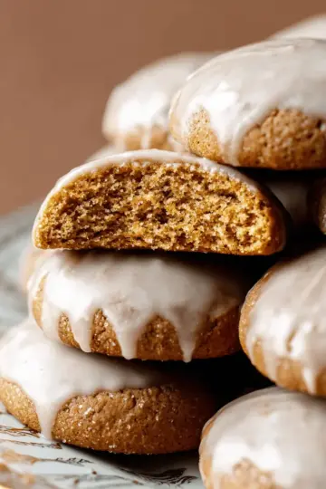 Best Ginger Cookies with Orange Clove Icing