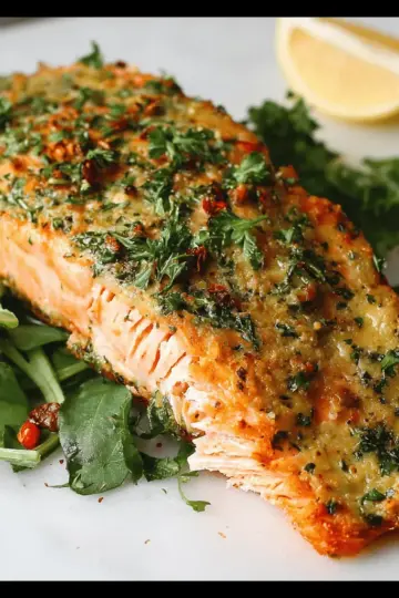 Dijon Baked Salmon