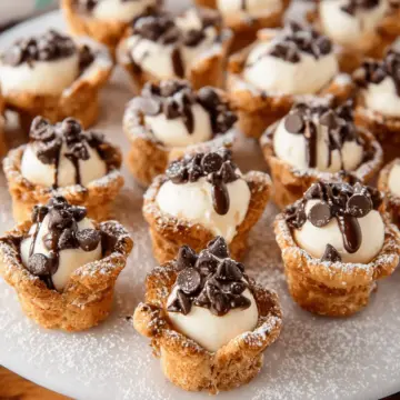 Mini Cannoli Cups