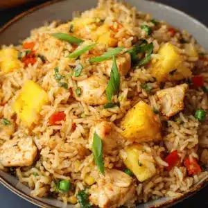 Chicken and Pineapple Fried Rice