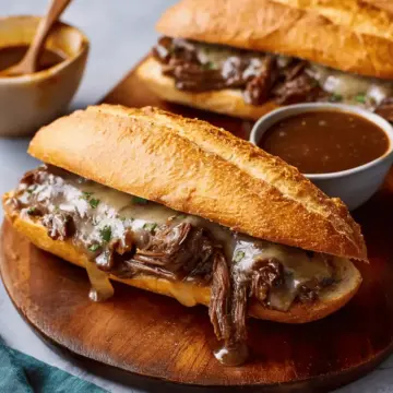 Slow-Cooker French Dip