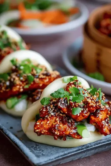 Korean Chicken Bao