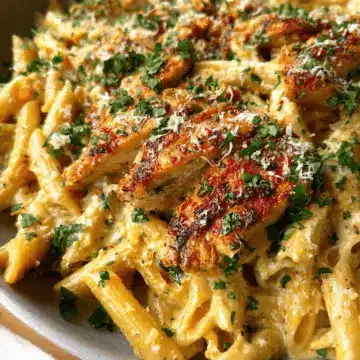 Garlic Parmesan Chicken and Pasta