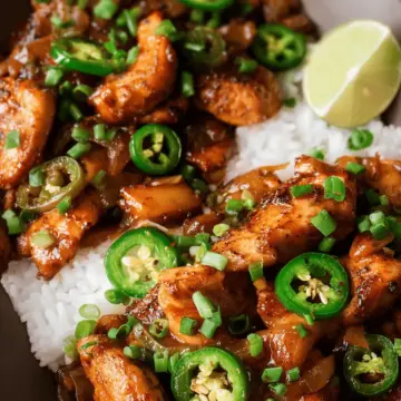 Honey Jalapeno Chicken