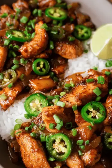 Honey Jalapeno Chicken