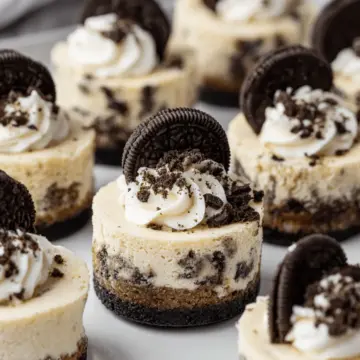 Mini Oreo Cheesecakes