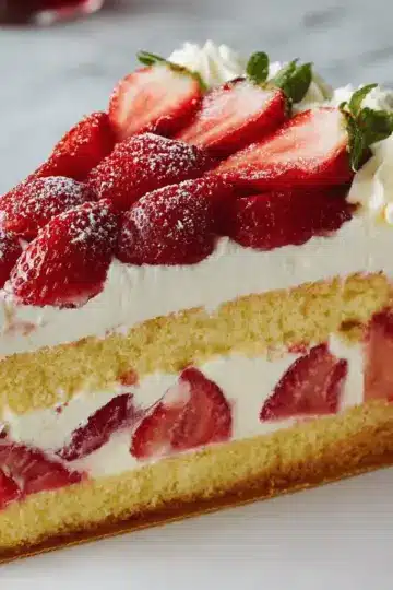 Fraisier Cake