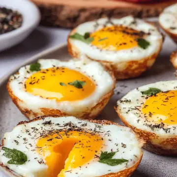 Muffin-Tin Eggs