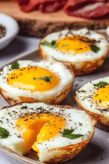 Muffin-Tin Eggs