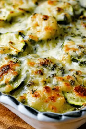 Easy Cheesy Zucchini Bake