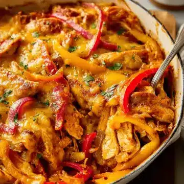 Chicken Fajita Casserole