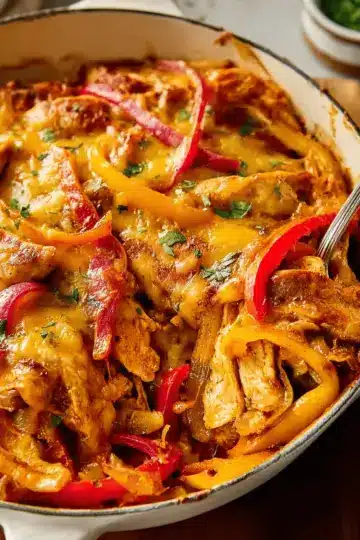 Chicken Fajita Casserole