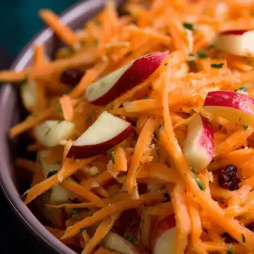 Quick Carrot & Apple Salad Recipe