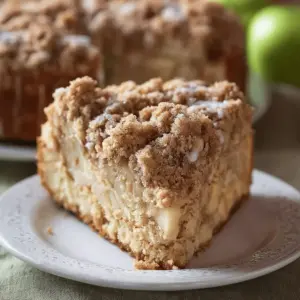 Cinnamon Apple Crumb Cake