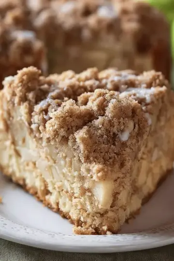 Cinnamon Apple Crumb Cake