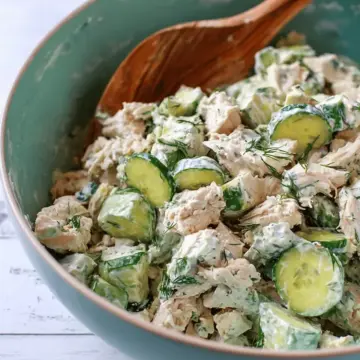 Cucumber Dill Rotisserie Chicken Salad