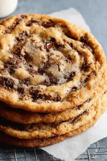 giant Chocolate Chip Cookies