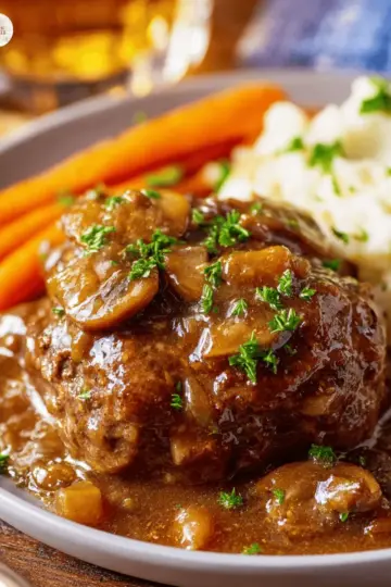 Slow Cooker Salisbury Steak