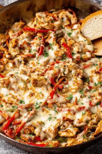 Chicken Cheesesteak Skillet