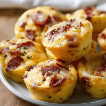 Egg Bites with Bacon & Gruyère