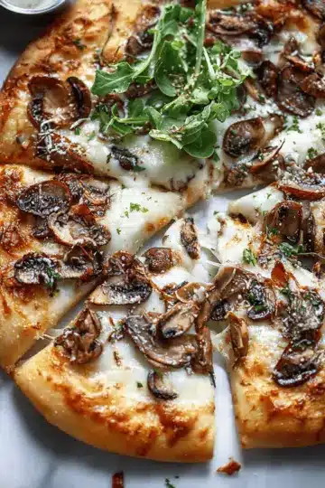 Truffled Mushroom Pizza
