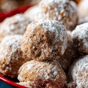 Gingerbread Snowballs