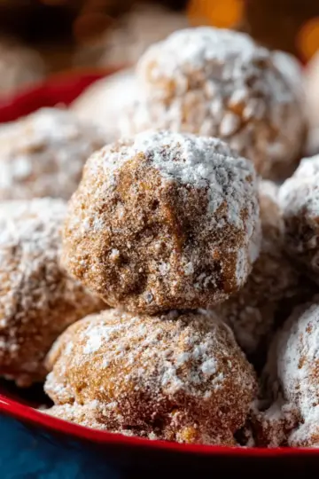Gingerbread Snowballs