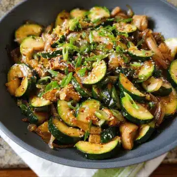 Zucchini Stir Fry