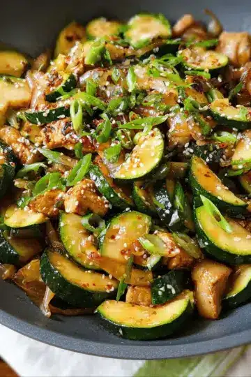 Zucchini Stir Fry