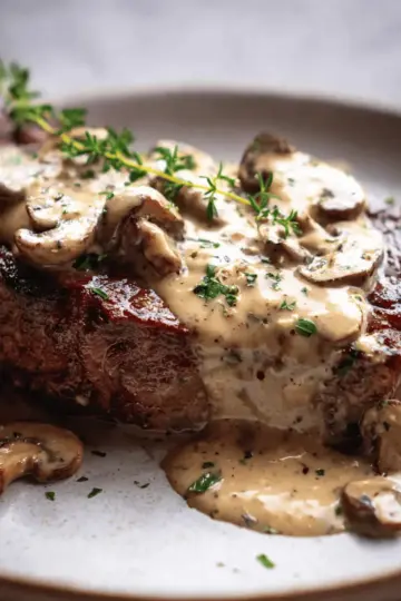 Mushroom Sauce for Steak