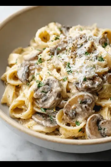 Creamy Mushroom Pasta