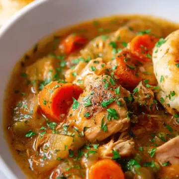 Slow Cooker Chicken Stew
