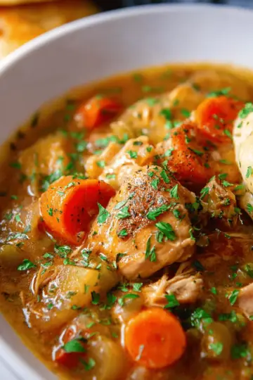 Slow Cooker Chicken Stew