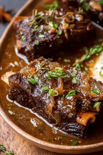 French Onion Short Ribs