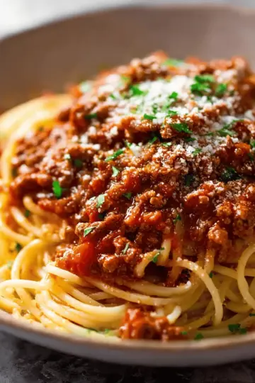 Spaghetti Bolognese