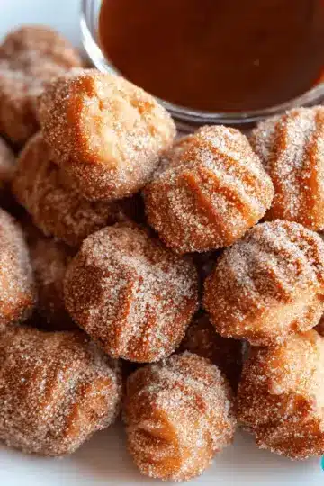 Air Fryer Churro Bites