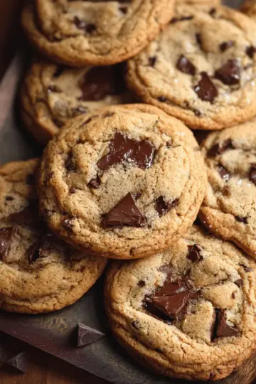 The BEST Chewy Brown Butter Chocolate Chip Cookies
