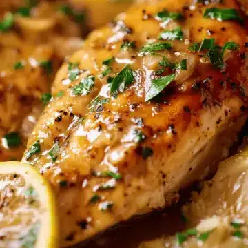 Slow-Cooker Lemon-Garlic Chicken Breast