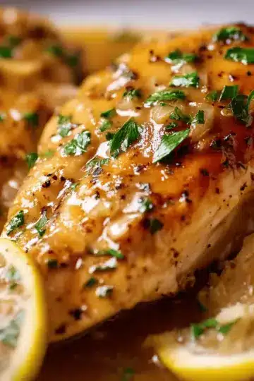 Slow-Cooker Lemon-Garlic Chicken Breast