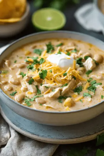 The Best White Chicken Chili