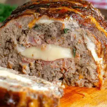 Sicilian Stuffed Meatloaf