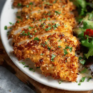 Pretzel Crusted Chicken